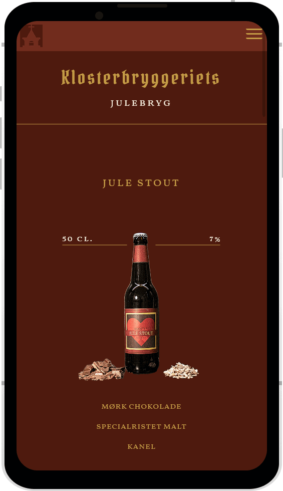 Mockup af Klosterbryggeriet projekt